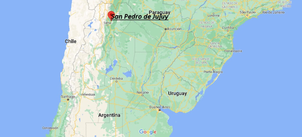 ¿Dónde está San Pedro de Jujuy, Argentina