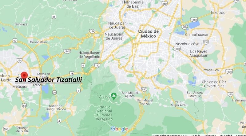 ¿Dónde está San Salvador Tizatlalli, Mexico