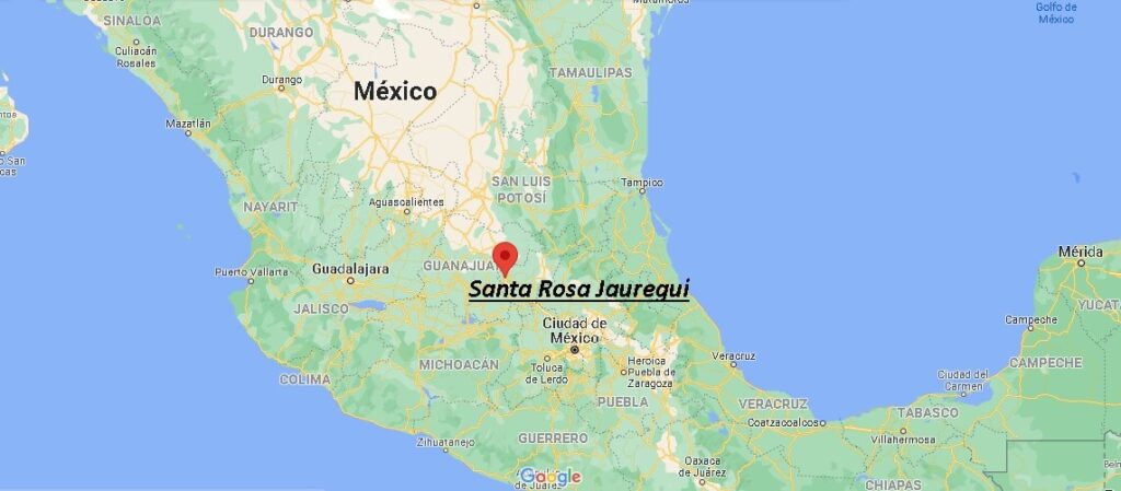 ¿Dónde está Santa Rosa Jauregui en Mexico