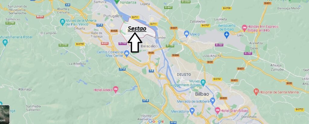 ¿Dónde está Sestao, España