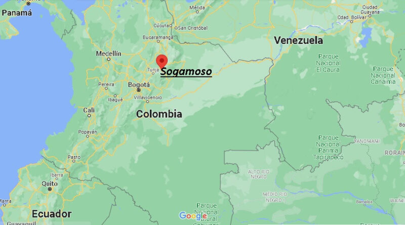 ¿Dónde está Sogamoso en Colombia