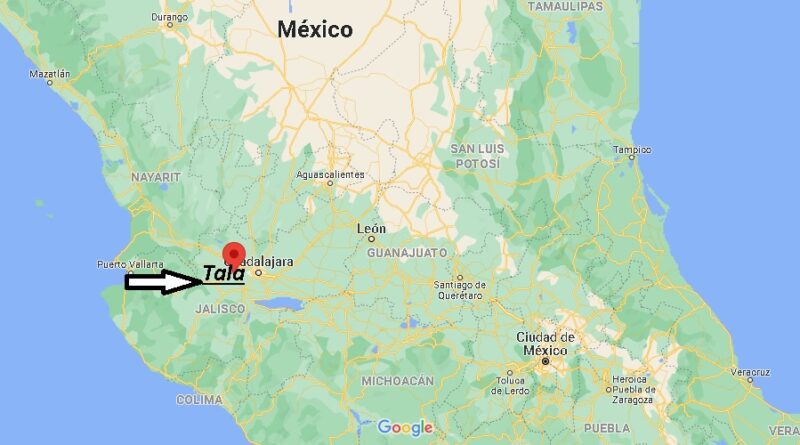 ¿Dónde está Tala en Mexico