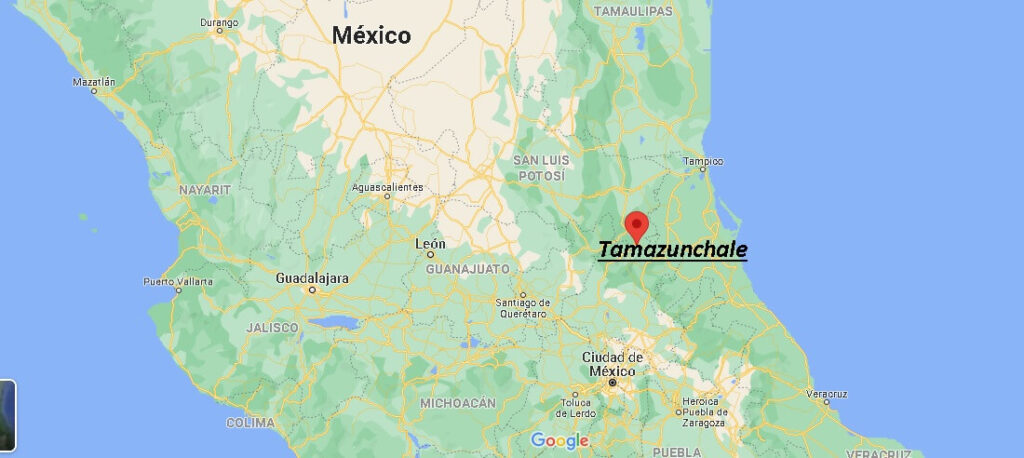 ¿Dónde está Tamazunchale en Mexico