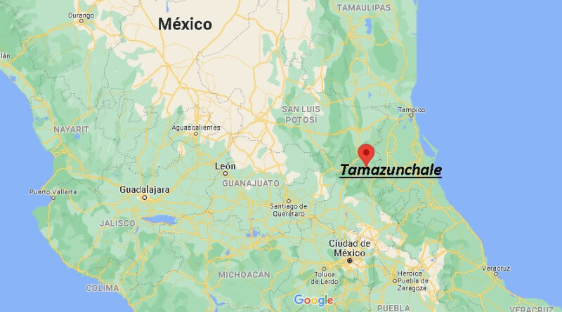 ¿Dónde está Tamazunchale en Mexico