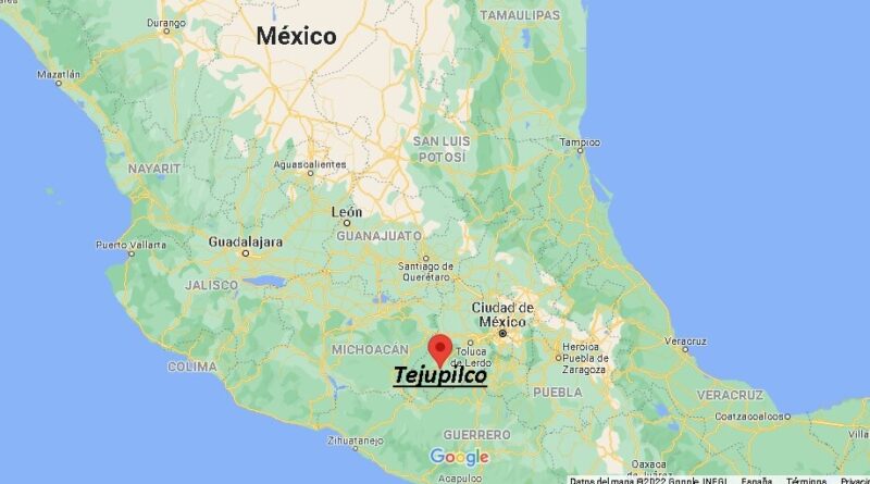 ¿Dónde está Tejupilco en Mexico