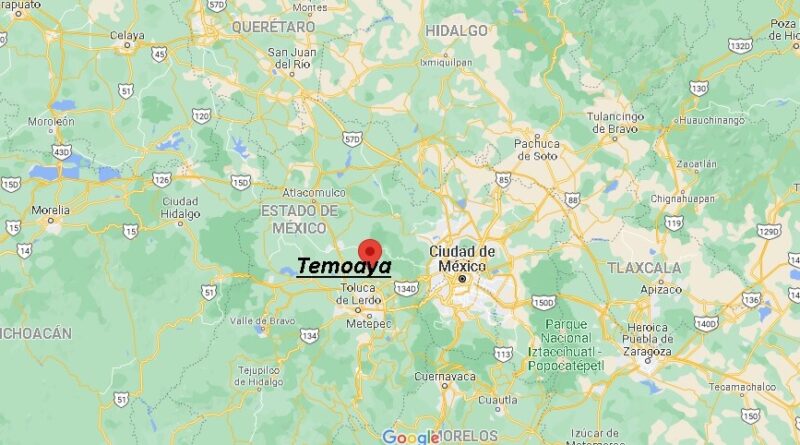 ¿Dónde está Temoaya en Mexico