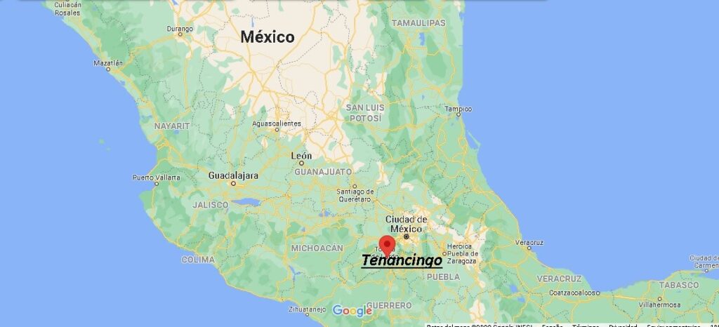 ¿Dónde está Tenancingo en Mexico