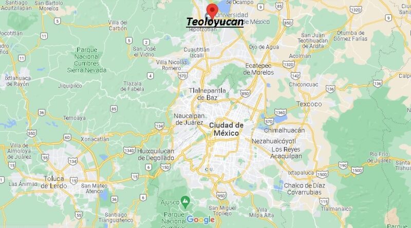 ¿Dónde está Teoloyucan en Mexico