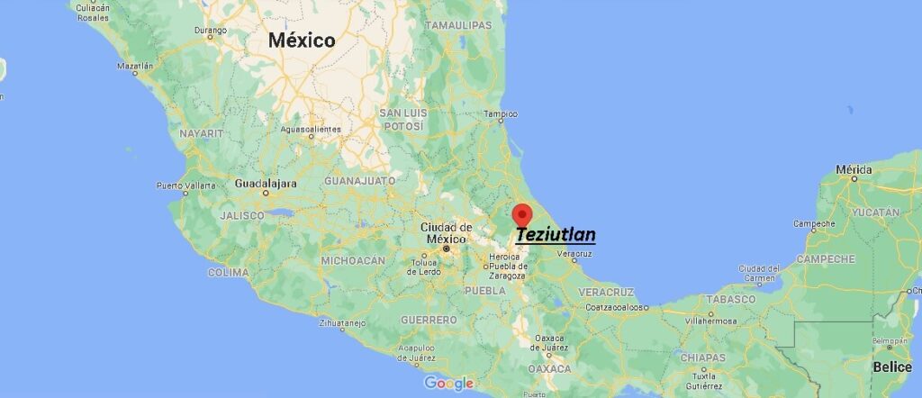 ¿Dónde está Teziutlan en Mexico