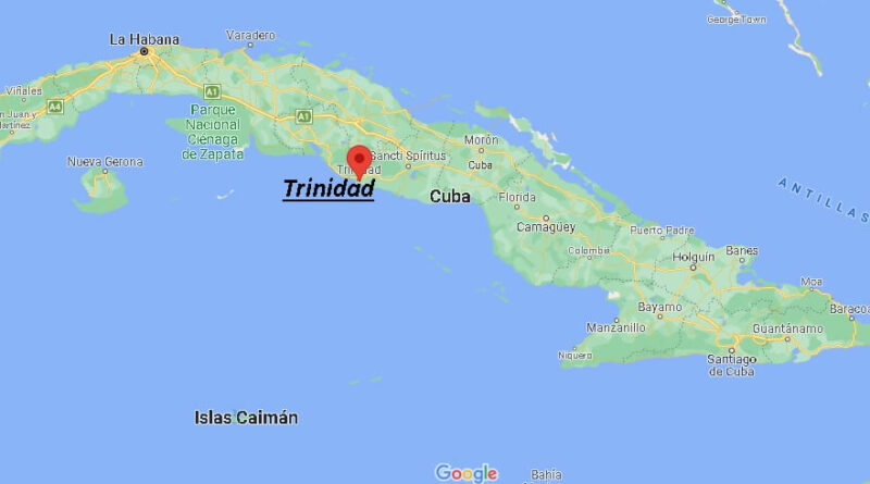 ¿Dónde está Trinidad, Cuba