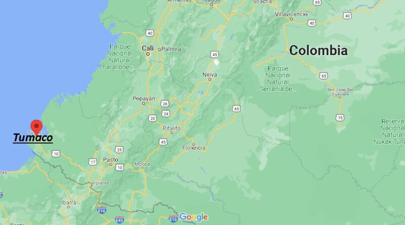¿Dónde está Tumaco, Colombia