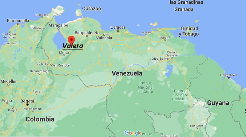 ¿Dónde está Valera en Venezuela