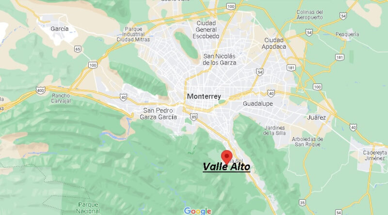 ¿Dónde está Valle Alto en Mexico