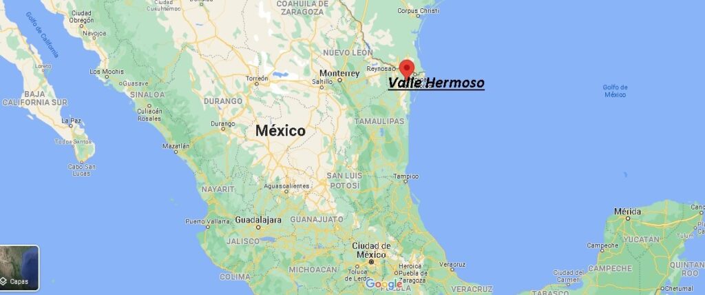 ¿Dónde está Valle Hermoso en Mexico