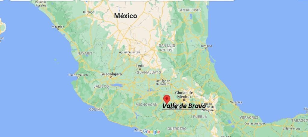 ¿Dónde está Valle de Bravo, Mexico