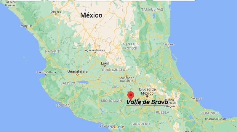 ¿Dónde está Valle de Bravo, Mexico