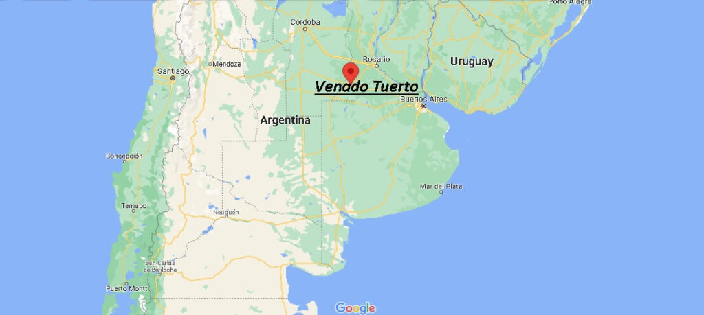 ¿Dónde está Venado Tuerto, Argentine