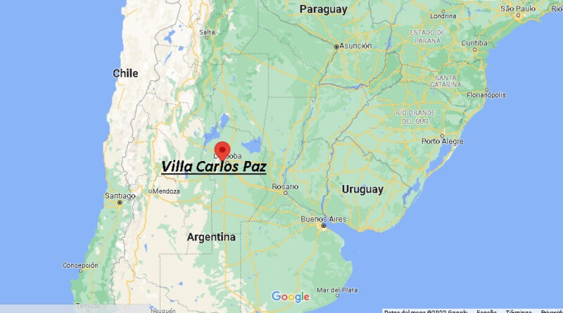 ¿Dónde está Villa Carlos Paz, Argentine