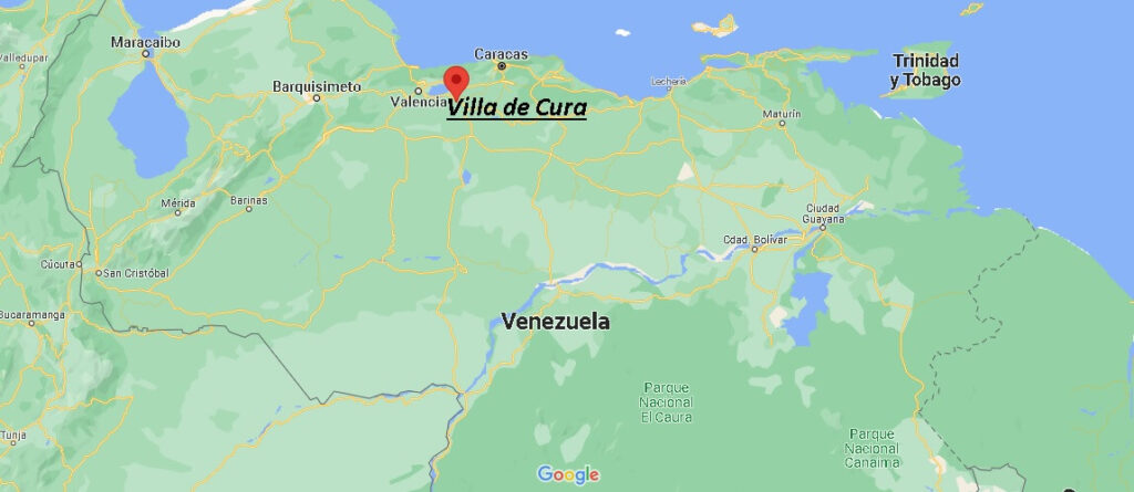 ¿Dónde está Villa de Cura Venezuela