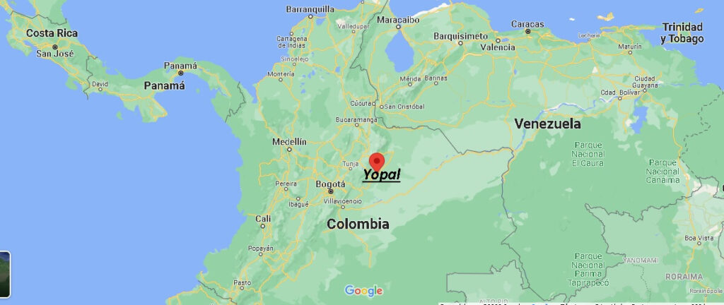 ¿Dónde está Yopal Colombia