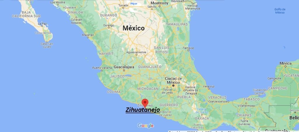¿Dónde está Zihuatanejo en México