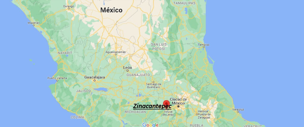 ¿Dónde está Zinacantepec Mexico