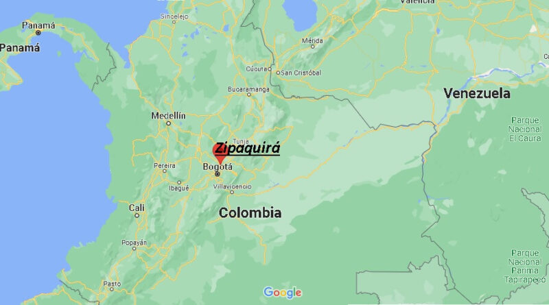 ¿Dónde está Zipaquirá en Colombia