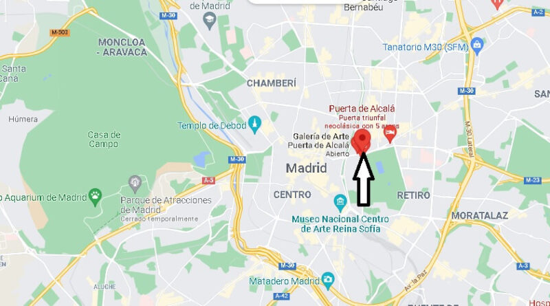 ¿Dónde está la Puerta de Alcalá