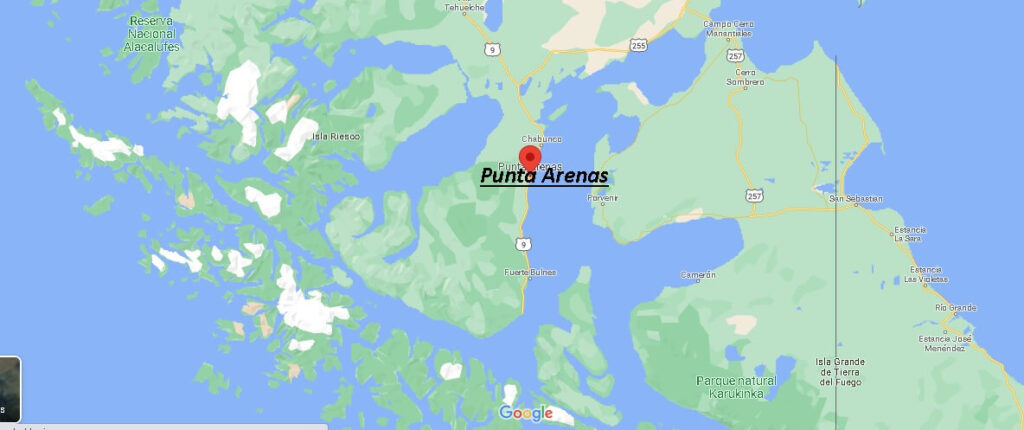 ¿Dónde queda ubicado Punta Arena