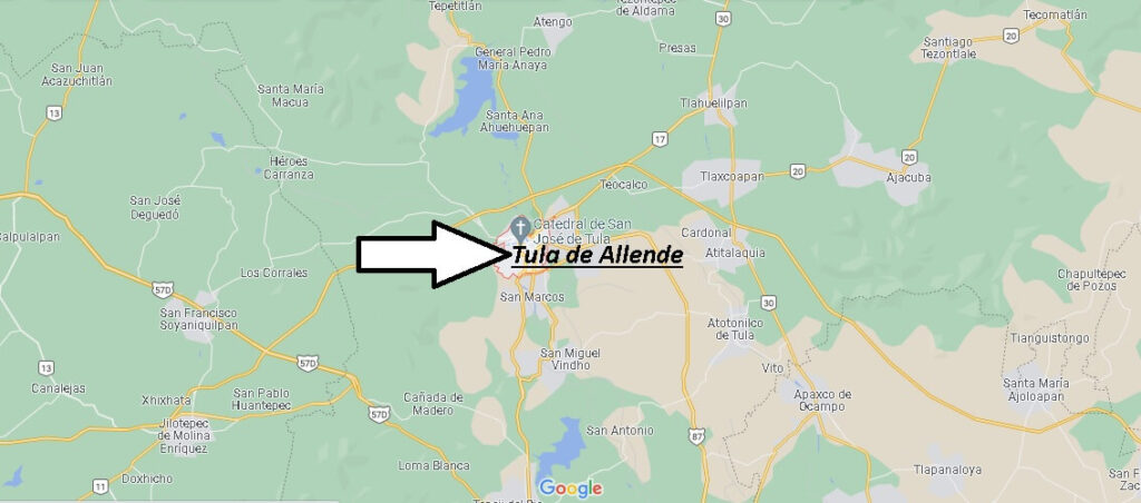 ¿Dónde se encuentra Tula de Allende
