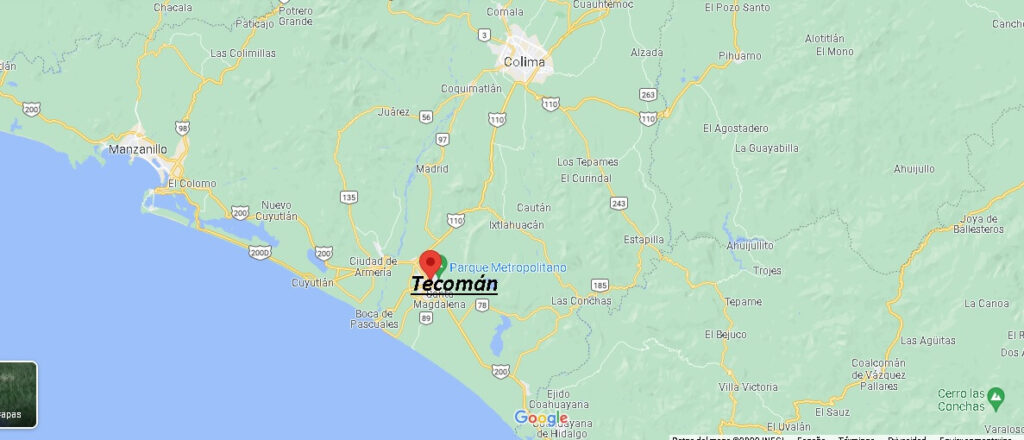 ¿Dónde se encuentra el Valle de Tecoman