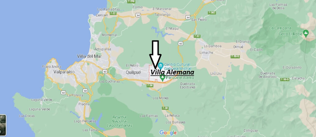 ¿Qué region está Villa Alemana