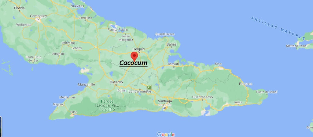 Mapa Cacocum