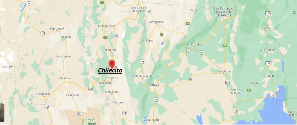Mapa Chilecito
