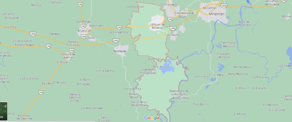 Mapa Jáltipan de Morelos