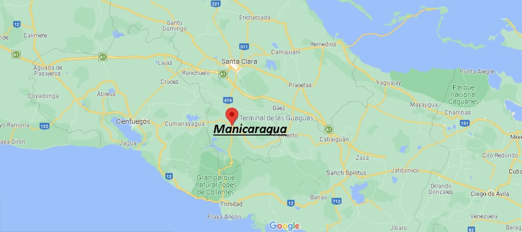 Mapa Manicaragua
