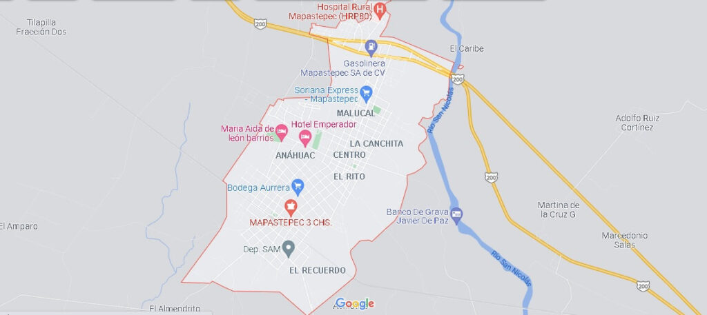 Mapa Mapastepec