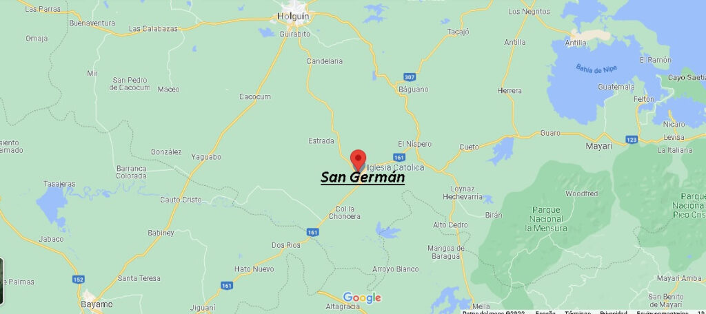 Mapa San Germán