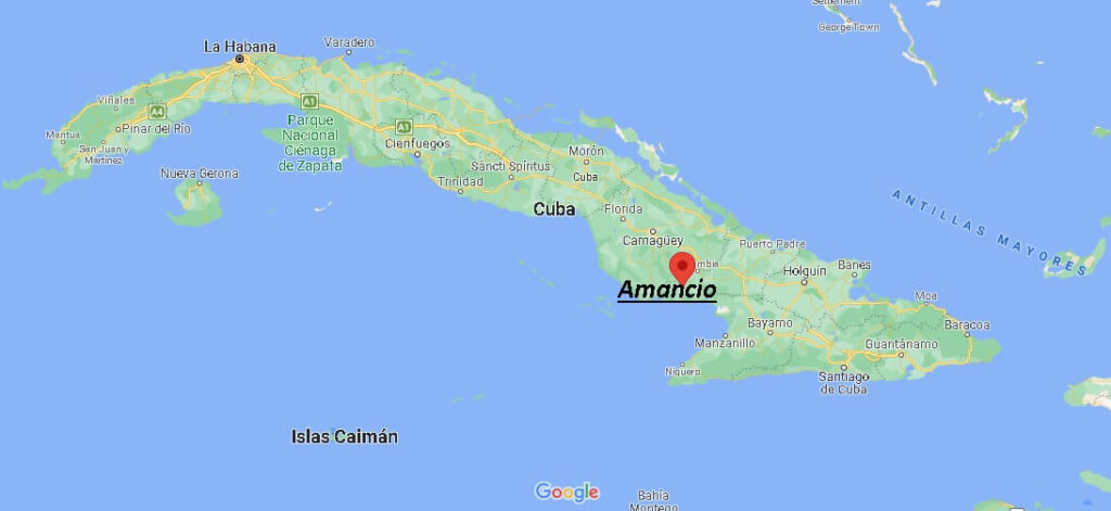 ¿Dónde está Amancio Cuba