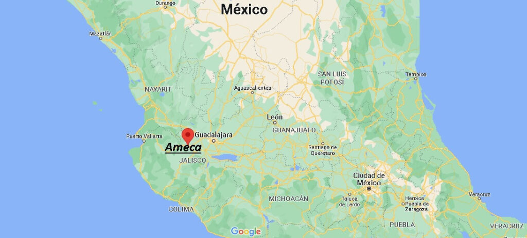 ¿Dónde está Ameca Mexico