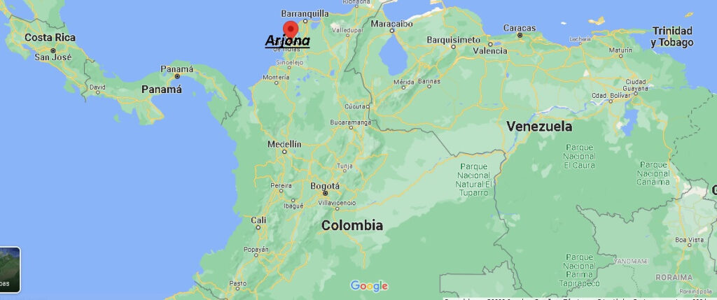 ¿Dónde está Arjona Colombia