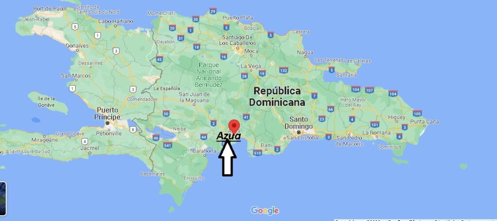 ¿Dónde está Azua República Dominicana