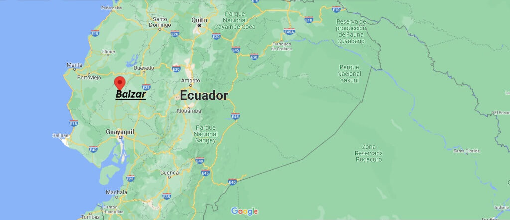 ¿Dónde está Balzar Ecuador