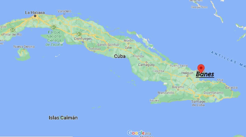 ¿Dónde está Banes Cuba