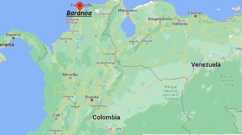 ¿Dónde está Baranoa Colombia