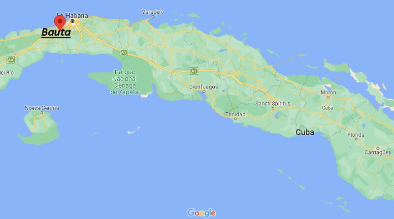 ¿Dónde está Bauta Cuba