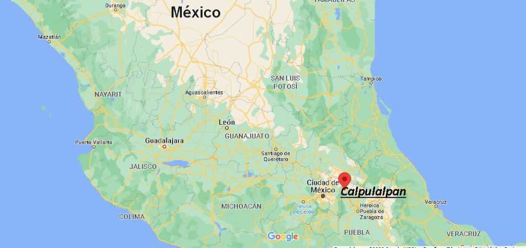 ¿Dónde está Calpulalpan Mexico