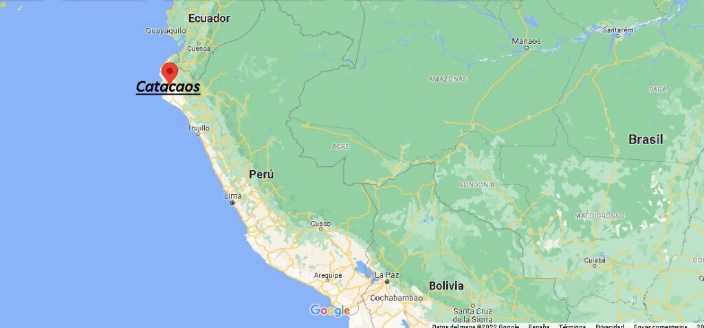 ¿Dónde está Catacaos Peru