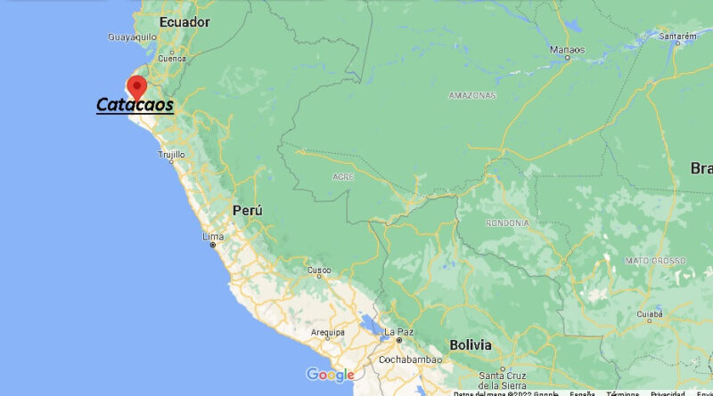 ¿Dónde está Catacaos Peru