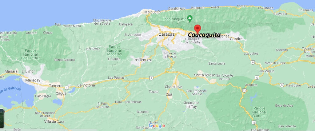 ¿Dónde está Caucaguita Venezuela